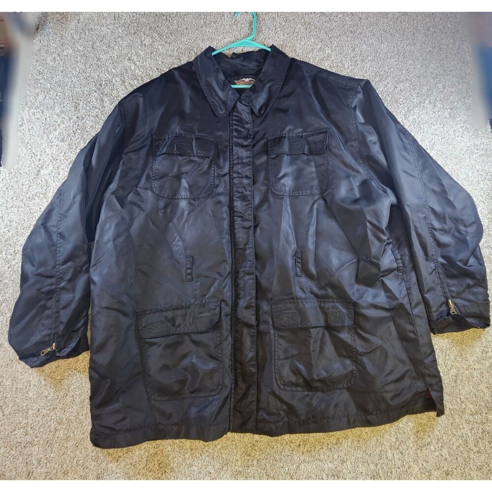 Women's Harley Davidson Motorcycle Riding Jacket Windbreaker‎ 3W